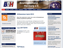 Tablet Screenshot of bv-hamburg.de